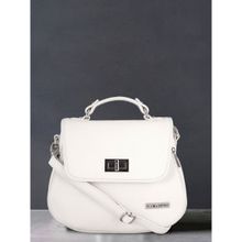 FLYING BERRY Womens White Hand Bag